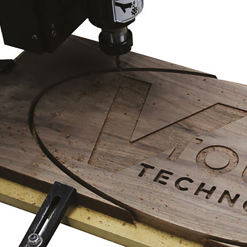 Vision Engraving and routing systems example